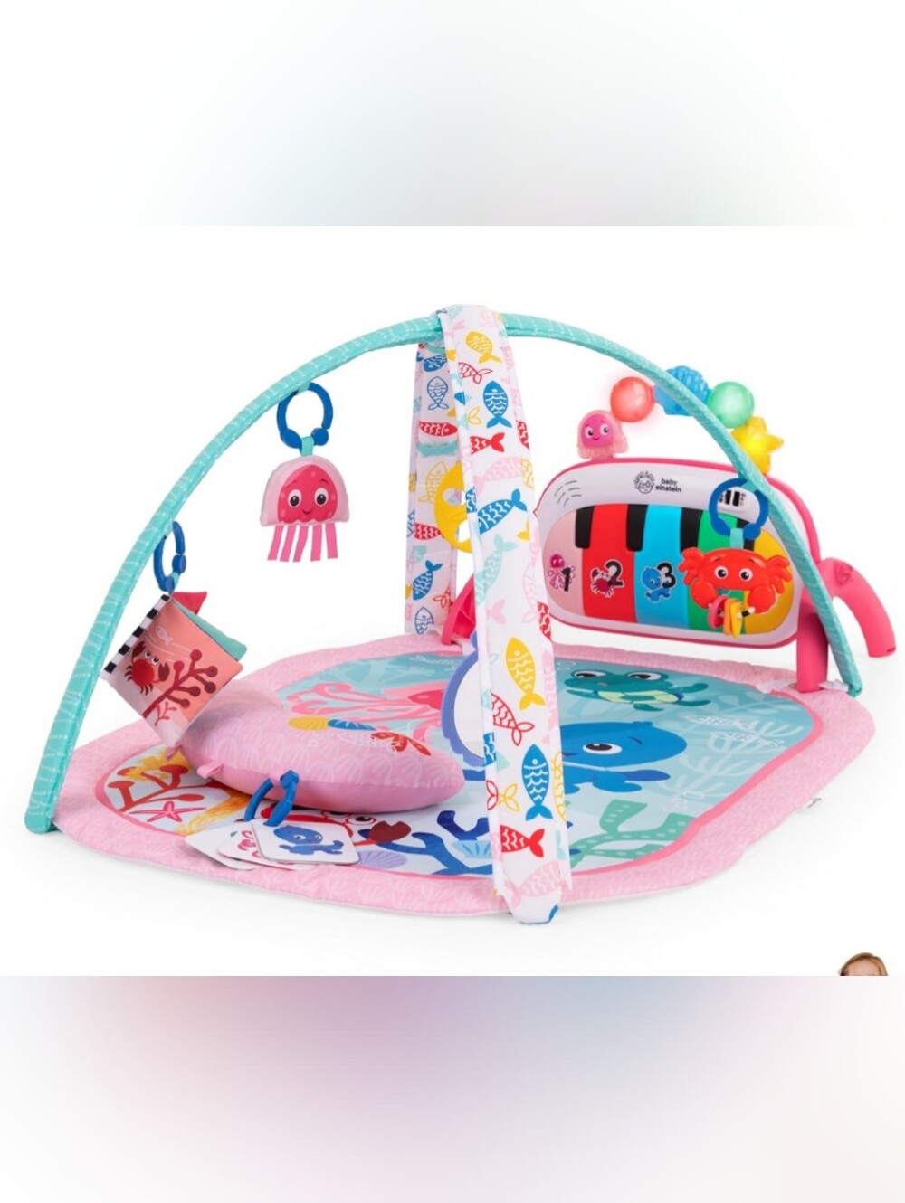 Baby Einstein Ocean Play Gym in Pink and Teal